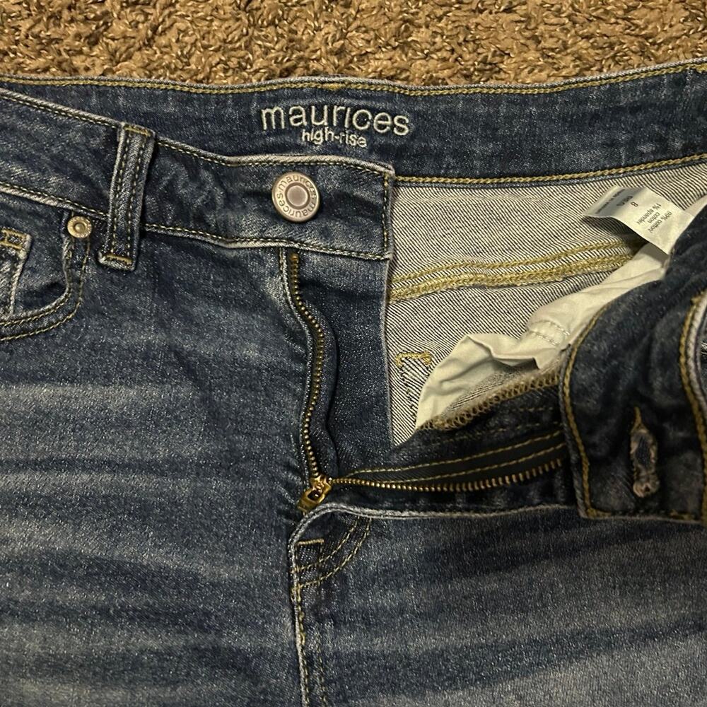 Maurices Womens Straight Crop Jeans size 8R